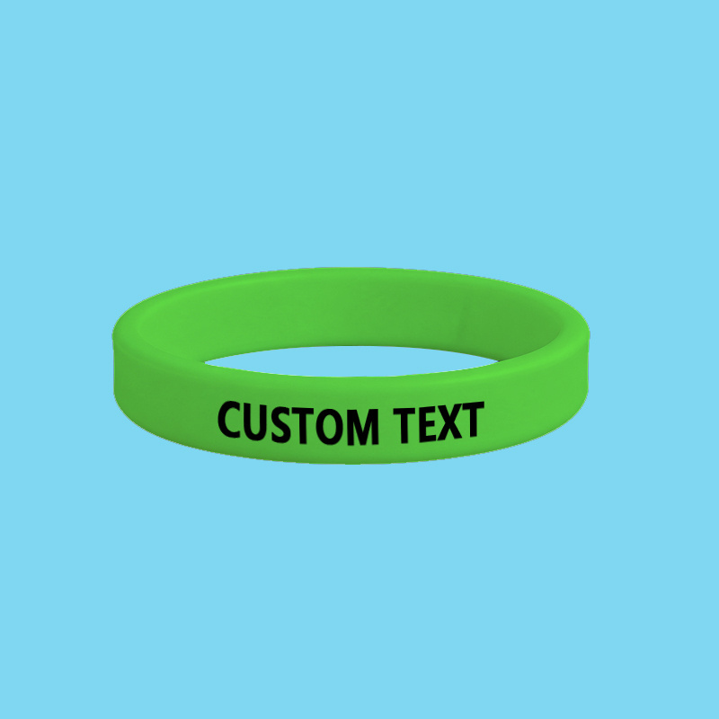 Custom Silicone Wristbands, 200pcs Set for Personalization